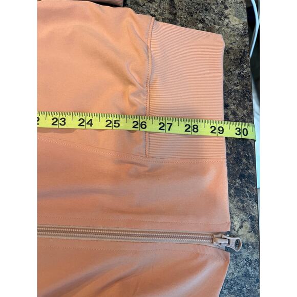 Zella Peach Color Full Zip Oversize Jacket XS Lightweight - Picture 7 of 7
